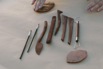 Playing with clay workshop