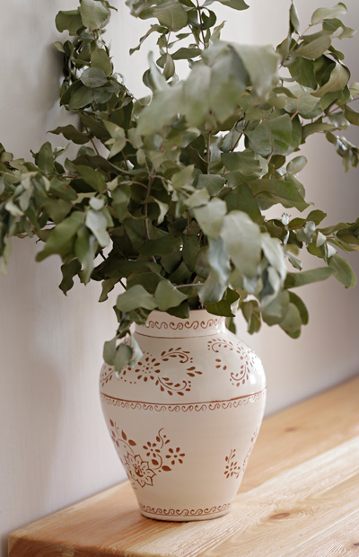 eucalyptus vase